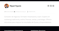 Desktop Screenshot of mfigueraconsulting.com